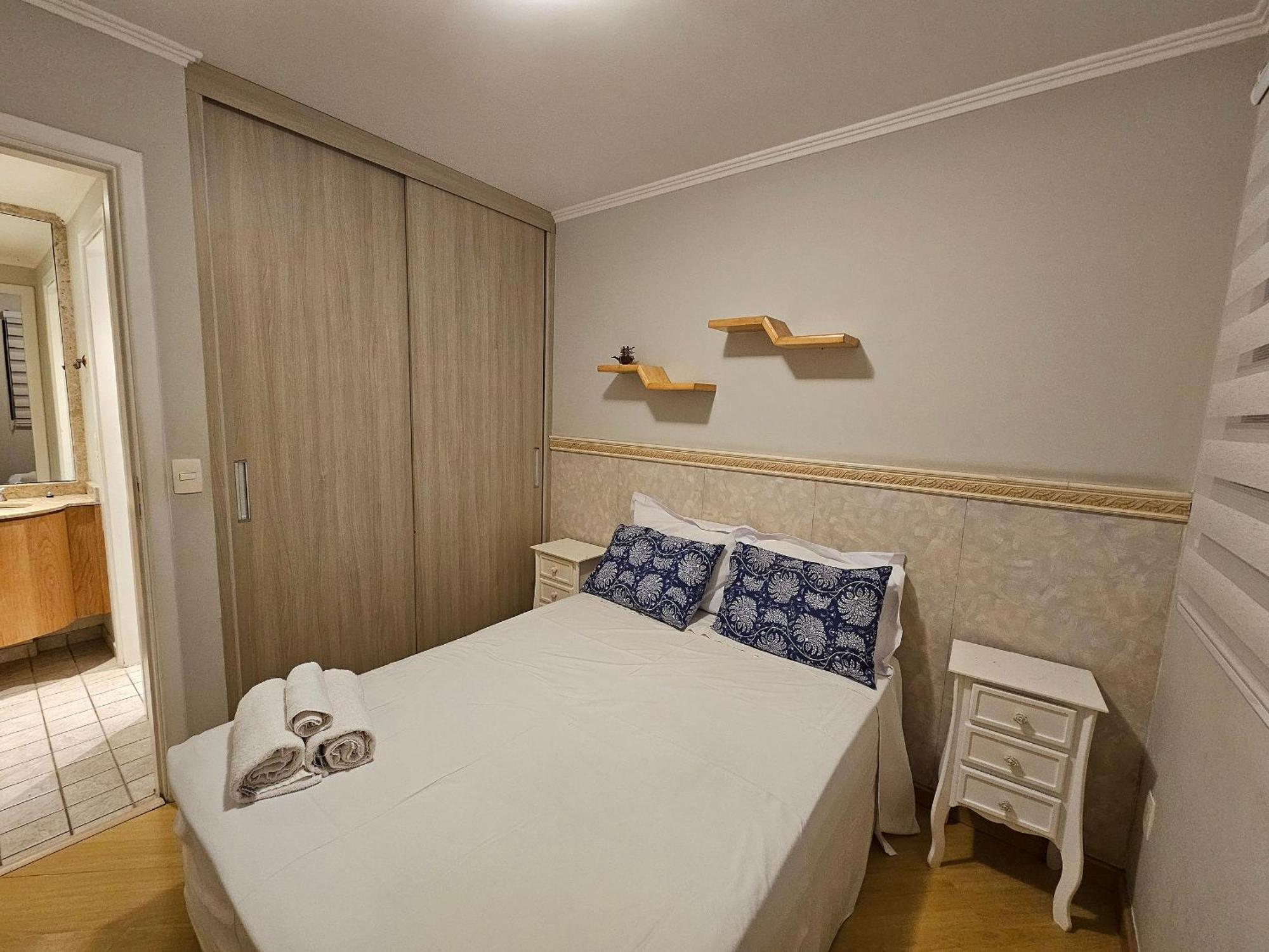 Flat Apart/Hotel Com Uma Suite E Cozinha Completa Sao Paulo Bagian luar foto